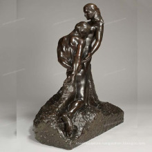 Wholesale naked figure statue erotic nude man and woman bronze sculpture